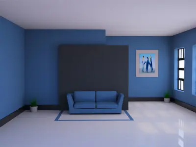 Interior Room 3d Model 3D model