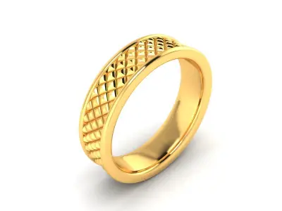 Solitaire Wedding Engagement Women Ring 3D print model shop