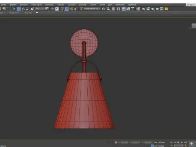 Mitzi Karin Wall Sconce Low-poly 3D model