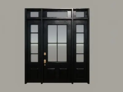 Door Pack 5 Low-poly 3D model