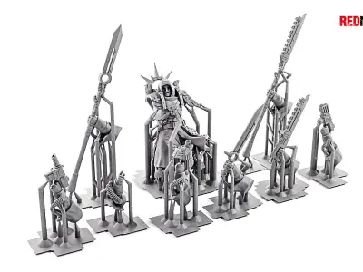 Janissaries - Lieutenant of the Imperial Force 3D print model