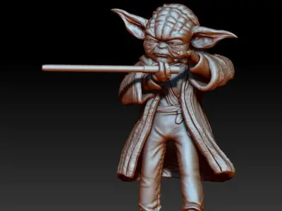 Little Green Friend Collection Miniature Legion Scale 3D print model