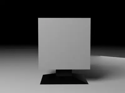 Low-poly computer Free low-poly 3D model