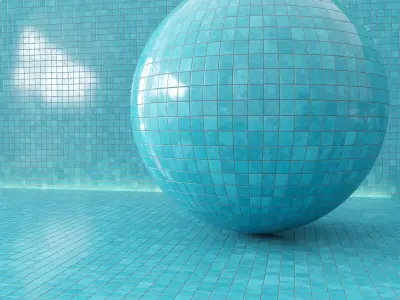 Wall Tiles Material Set 02 Texture