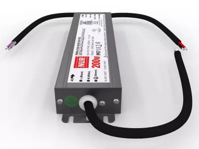 200w 24v driver 3D model