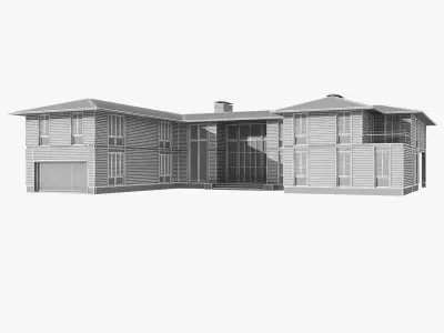 Single Family House 3D model