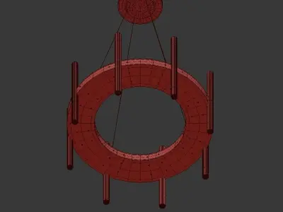 LIS Chandelier 3D model