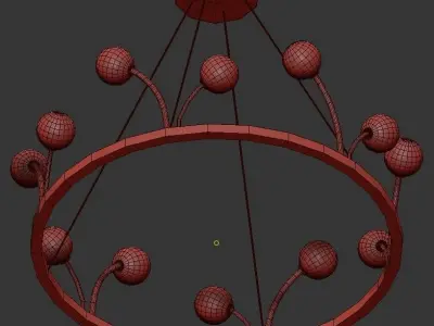 ALET chandelier 3D model