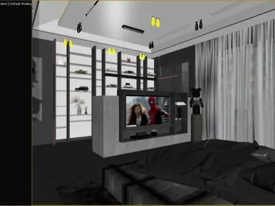 Relax Bedroom 3D model
