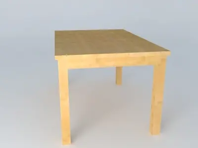 Table DOORS HSTO 140 BRW Milano Oak 3D model