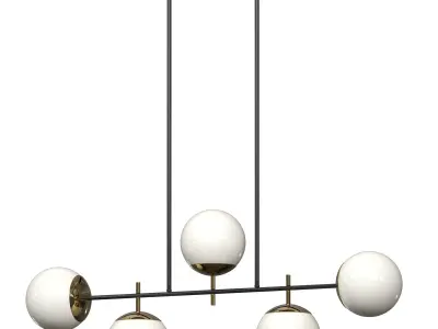 Alluria Linear Suspension Light 3D model