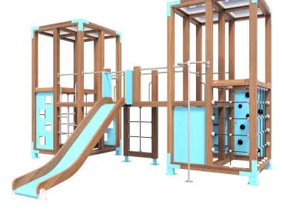 Play Tower Halo Twin 3D model