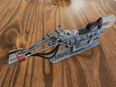 Star Wars Andor speeder bike 3D printing file 3D print model
