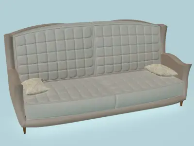 L-arms Sofa 3D model