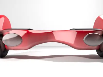 Hoverboard - Type 1 3D model