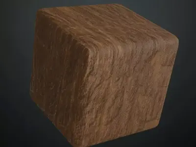 Weathered Rustic Nailed Wood Decking PBR Seamless Texture