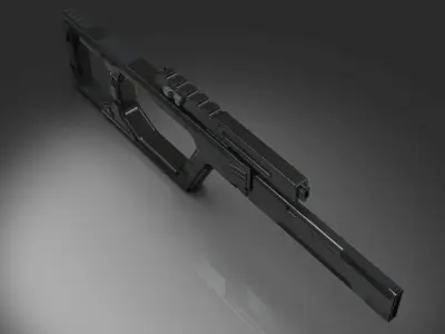 SCIFI Laser jensen 3D model