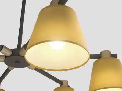 Lampatron Natura A 6 lamps 3D model