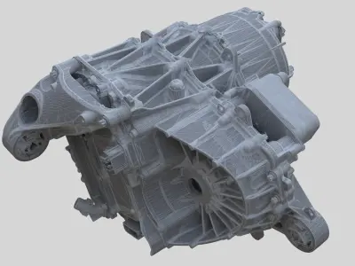  Electric Motorengine for Cars -ANIMATED 