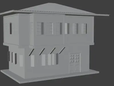 Turkish Safranbolu House 3D model