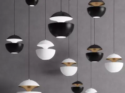 Pendant light HERE COMES THE SUN 3D model