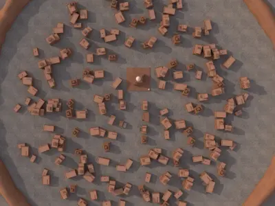 Arabian Village 3D model