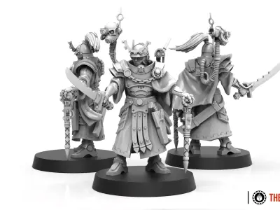 Dark Techno - Legionaxii General 3D print model