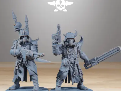 Corrupted Guard 3D print model