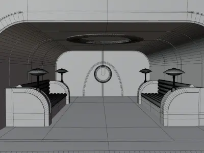 Supreme Chancellor Palpatines Office 3D model