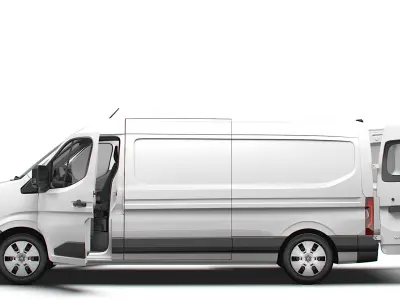  Renault Master L3H2 Van HQ Interior 2024 
