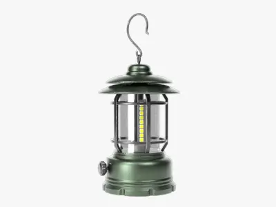 Lantern 3D model 16