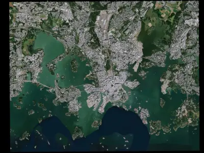 Helsinki - Finland 3D model
