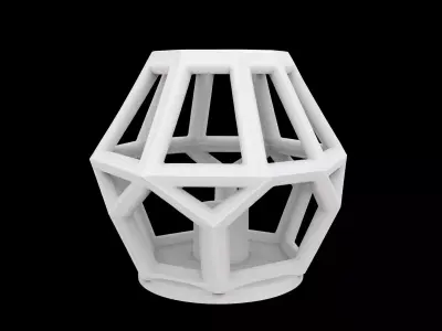 Tree Branch Lamp Holder 3D Print Model 3D print model