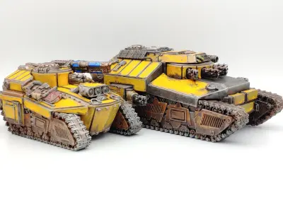 Cyberzerkers - Battle Tank 3D print model
