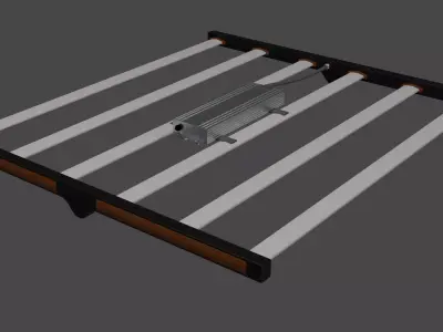 HPS led light 3D model