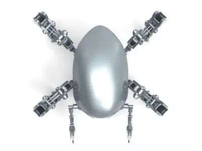 Crabdroid Robothelmets Series Sci Fi  3D print model