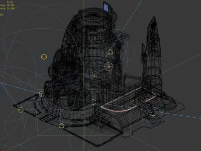 Heterogeneous - Building - Energy Storage Field 03 3D model