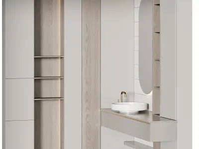 Bathroom Furniture 73 3D model