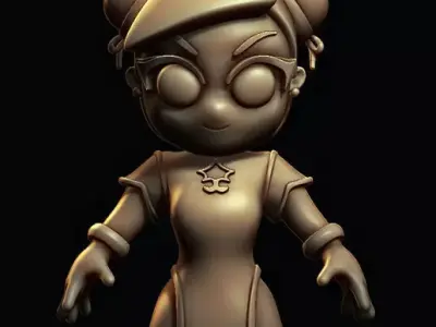 Chun Li  Street Fighter 6 3D print model