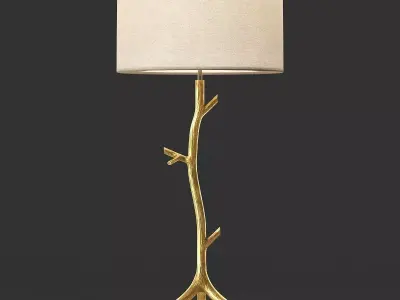 Porta Romana Twig Lamp Low-poly 3D model