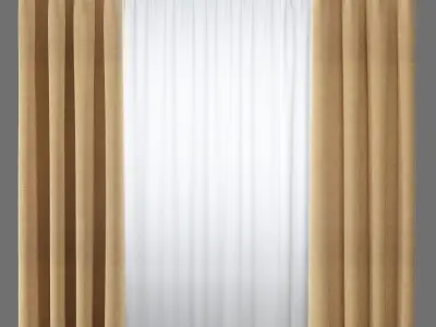 MARIAM Curtains 3D model