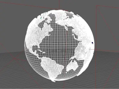 Globe - Earth 3D model