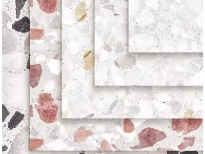 Terrazzo marble 12 Texture