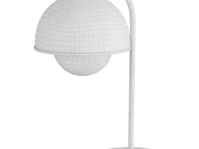 Flowerpot wall lamp by Finnishdesignshop 3D model