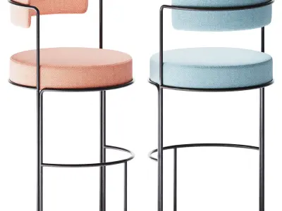 Bar Stool Paradiso by iSimar 3D model