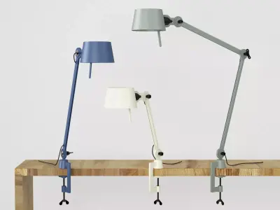 Bolt Desk Clamp 3D model