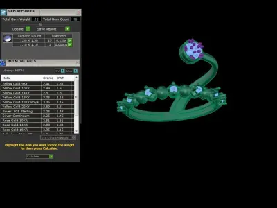 Light Wt Ring - 18 3D print model