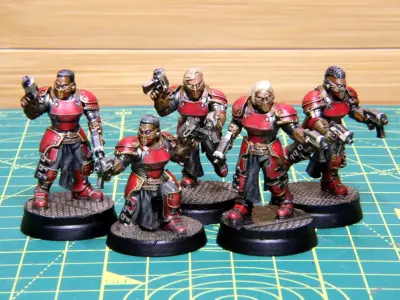 Obsidian Guard - Janissary - Assault Squad 3D print model