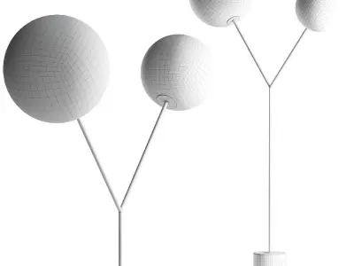 Angel Cerda 8048 Floor Lamp 3D model