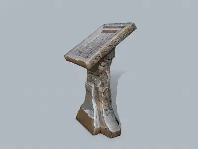 lectern Low-poly 3D model